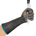 thumbnail image 2 of Extended Stainless Steel Wire Anti-cut And Anti-stab Arm Guards, Slaughterhouse Metal Factory Inspection Gloves, Cutting Protective Gloves ,Superior Grip, 2 of 4
