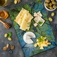 thumbnail image 5 of Forest Cutting Board, Tree Branches Pastoral Lumber Wide Flourishing Natural Beauty Eco Backed Image Art, Decorative Tempered Glass Cutting and Serving Board, Large Size, Green Blue, by Ambesonne, 5 of 5