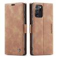 thumbnail image 2 of Dteck Wallet Case For Samsung Galaxy Note20 Ultra (6.9 inches),Magnetic Leather Luxury Card Holder Pocket Case Shockproof Full Protective Kickstand Retro Cover,Brown, 2 of 6