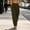 Army Green, variant on Women’s Front-Pleated Wide-Leg Suit Pants, Double-Button Waist & Wrinkle-Free Cut for Relaxed Downtown Café Pause Moments Gray S