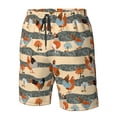 thumbnail image 5 of Naloa Funny Chicken Men's Beach Shorts, Surfing shorts, Swim trunks, Quick Dry Swim Trunks for Surfing Beach Fun - 3X-Large, 5 of 9