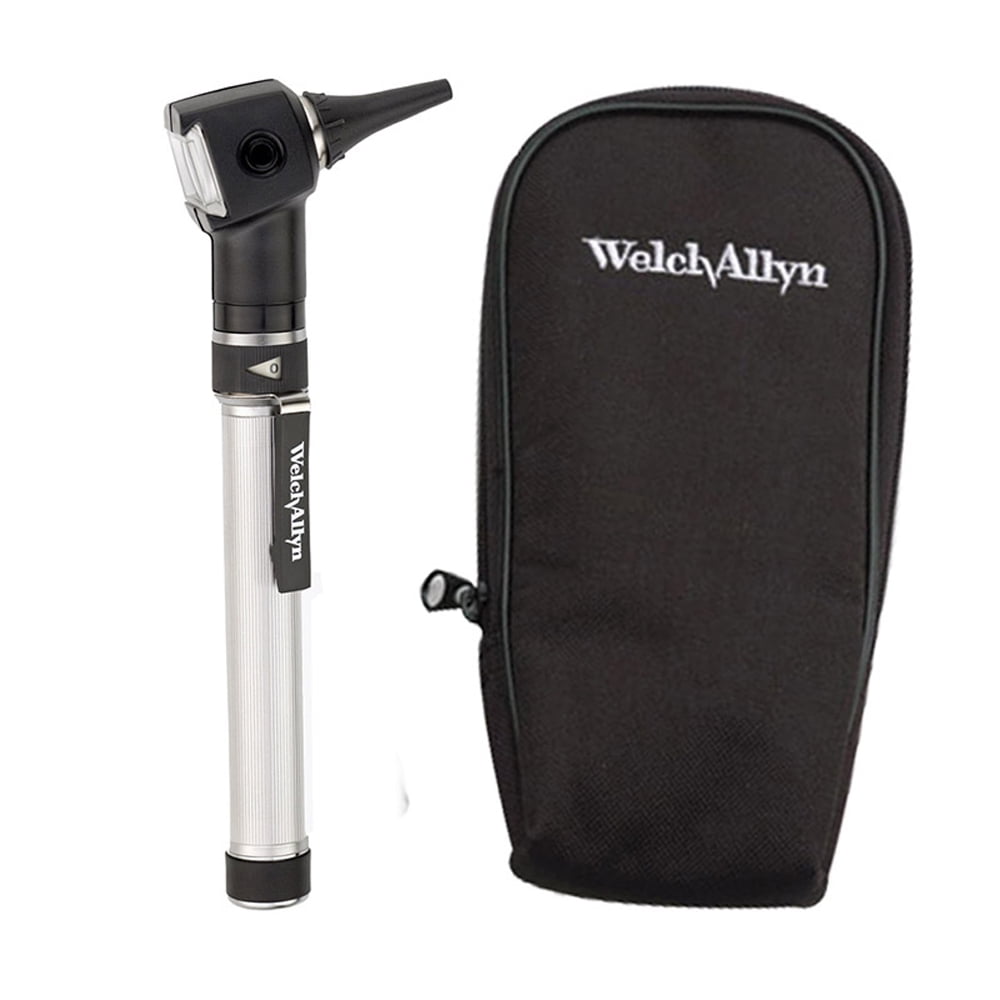Welch Allyn, Pocket LED Otoscope, 22870, Black, With AA Battery
