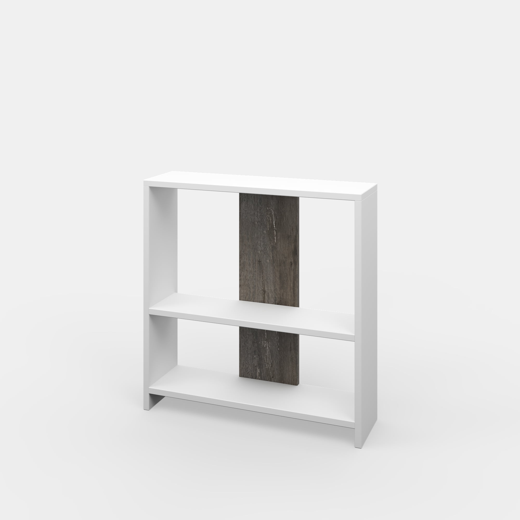Ada Home Decor Sydney Side Table, White/Anthracite