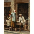 thumbnail image 2 of Leendert de Koningh 15x18 Black Ornate Wood Framed Double Matted Museum Art Print Titled - The Bead Shop, 2 of 5