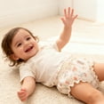 thumbnail image 3 of Oscscso Baby Girls Diaper Covers Ruffled Bloomers, Cute Prints Toddler Girls Panties Comfortable Briefs Underwear Shorts, 3 of 7