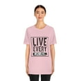 thumbnail image 4 of Live Every Moment Bella+Canva Unisex Jersey Short Sleeve Tee, 4 of 10