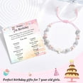 thumbnail image 3 of Women's Pearl Birthday Bracelet Set with Complimentary Adorable Birthday Card The perfect gift for your daughter, granddaughter, sister, or niece., 3 of 5