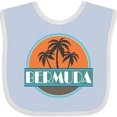 thumbnail image 3 of Inktastic Bermuda Vacation Trip Boys or Girls Baby Bib, 3 of 4