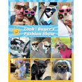 thumbnail image 2 of lunettes Pour Chiens- Rouge, Lunettes De Soleil Pour Animaux De Compagnie Rglables, Lunettes De Protection Tanche La Poussire Anti-uv, Coupe-vent, 2 of 5