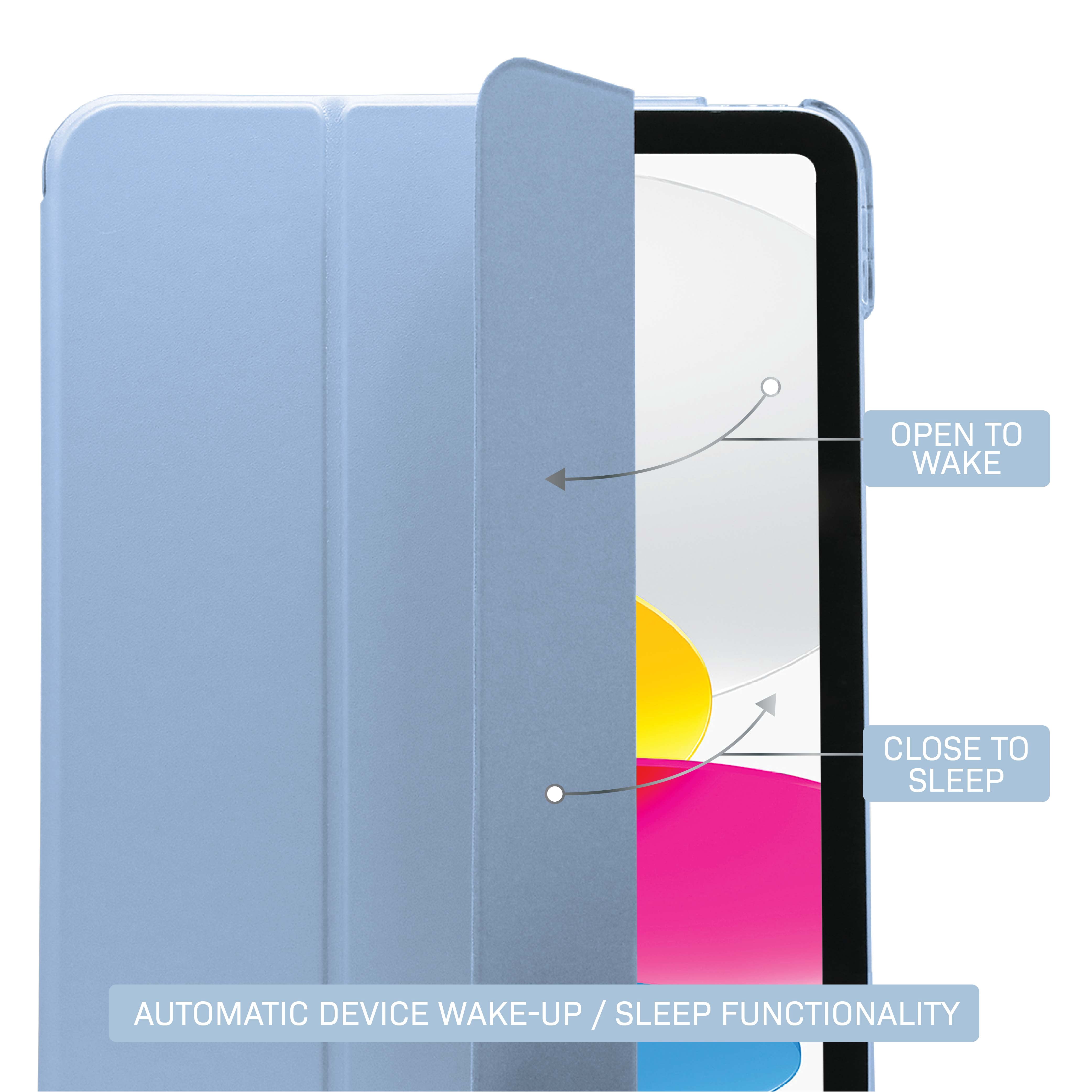 Body Glove Tablet Folio Case for iPad (A16) / iPad (10th generation) - Light Blue