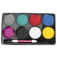 thumbnail image 1 of 8 Colors Non toxic Oil Paint Face Body Halloween Day Children Painting Makeup Set, 1 of 9