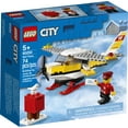 thumbnail image 5 of LEGO City Mail Plane 60250 Building Set for Kids (74 Pieces), 5 of 7