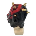 thumbnail image 3 of Máscara de Halloween para cosplay de Darth Maul para adultos, 3 of 4