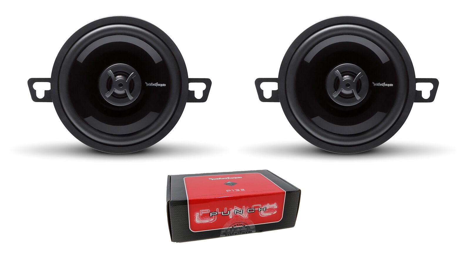 Fusion MS-FR4021 High Performance 2-Way Speaker Car Audio Car Electronics Car Electronics 