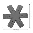 thumbnail image 2 of Houderco 12Ud Protectores Antirayas Para Ollas Y Sartenes Con Material Absorbente, 2 of 6
