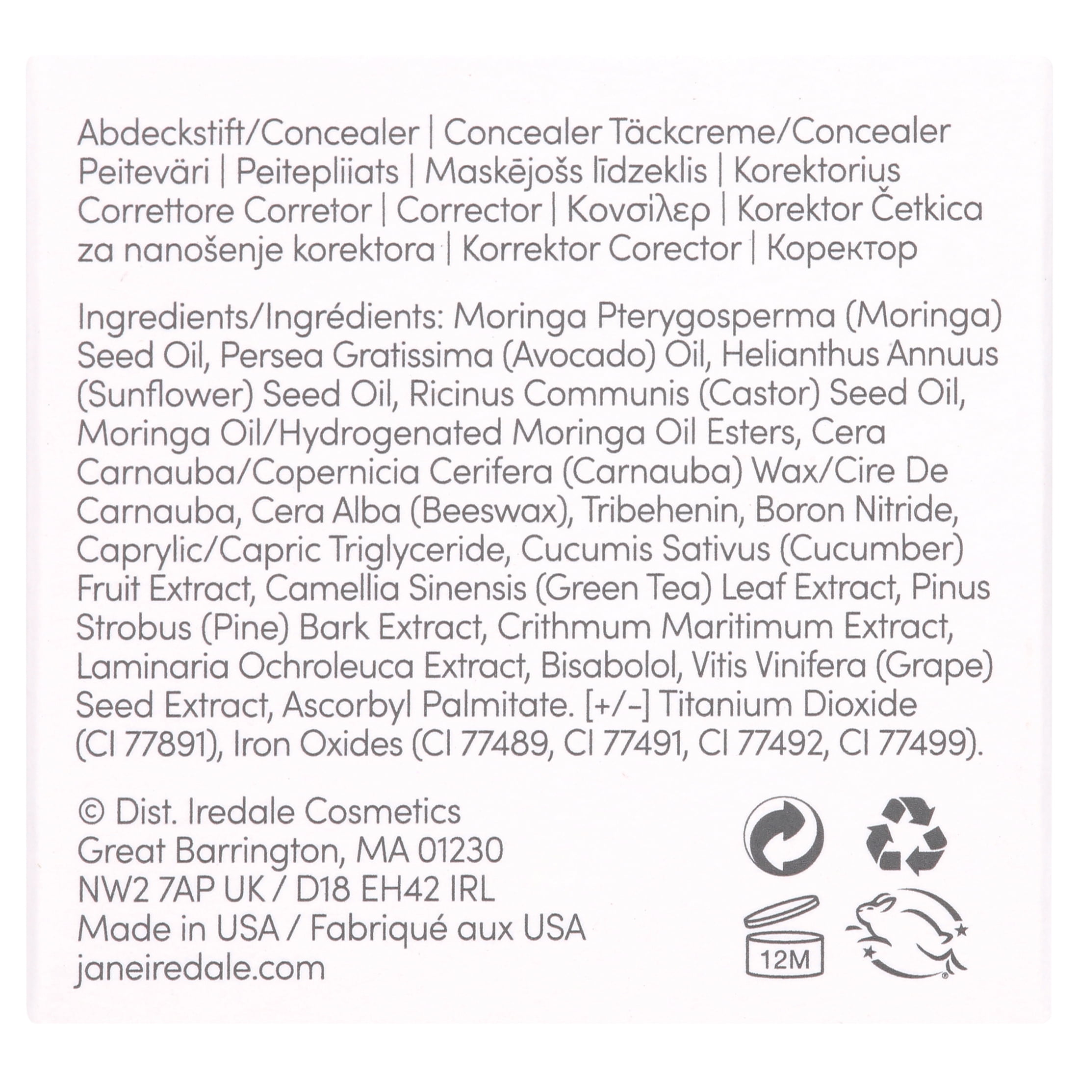 Jane Iredale Circle Delete Concealer, 1 Yellow, 0.1 Oz