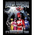 thumbnail image 2 of Men's Power Rangers Birthday 21 Morphin Time  Graphic Tee Black X Large, 2 of 5