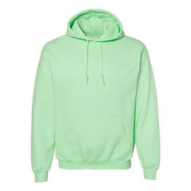Gildan - Sudadera con capucha de combinación de tejidos Unisex (Verde Menta)