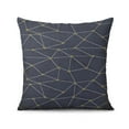 thumbnail image 2 of Folkulture Decorative Throw Pillows for Couch or Bedroom | 16x16 Inch | Geometry Stripe Linen Cushion Covers | Set of 2 | Modern Design for Luxurious Home Decor, 2 of 7