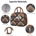 thumbnail image 4 of Reusable Paisley Lnsulated Lunch Bag for Women & Men-Leakproof Water-Resistant Cooler Tote,Large Capacity(10.6x8.7x6.3in)for Work,Office,Travel,Picnic,Beach., 4 of 7