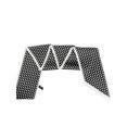thumbnail image 5 of INSPIRE CHIC Women Polka Dots Contrast Color Skinny Long Scarves Satin Silky Ribbon Hair Band Neckerchief Neck Scarf 37.8x3.5" Black, 5 of 6