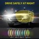 thumbnail image 2 of Gafas de visi&#2013265923n nocturna DUCO para conducir al anochecer en d&#2013265933as lluviosos, antideslumbrantes, se ajustan sobre gafas envolventes, polarizadas UV400, 2 of 6