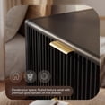 thumbnail image 6 of Homall Fluted 6 Drawers Dresser for Bedroom, 48" Modern Chest of Drawers with Metal Handle, Wood Closet Storage Organizer for Living Room, Black, 6 of 7