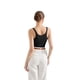 thumbnail image 5 of Camiseta sin mangas SUUKSESS acolchada de algodón acanalado para mujer de verano, negra, XS, 5 of 7