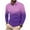 3Purple, variant on PuLe Mens Long Sleeve Top Collar top&shirt Shirts for Men Classic Casual Slim Fit Zip Up Graphic Printed Tops Golf s