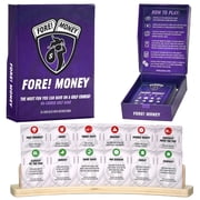 Fore! Cards: Money | On-Course Golf Game | Integrate Wagering Into Your Next Round In A Fun Way | Cards Make Every Hole a Different Game