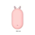 thumbnail image 4 of Cateissary Calentador de manos eléctrico recargable ajustable cálido invierno clima frío escuela al aire libre móvil banco de energía regalo de Suministros térmicos Rosado Cateissary  HA071487-04, 4 of 6