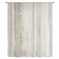 thumbnail image 2 of Beige Ombre Sheer Curtains 54 Inches Long, Vintage Modern Abstract Aesthetics Light Filering Curtains, Breathable Simi Curtain Privacy Drapes for Kitchen Bathroom Nursery Small Window Treatment, 2 of 9