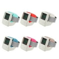 thumbnail image 4 of fastboy Support de Charge en Silicone pour Smartwatch, Support de Rangement Portable, Petit Support de Bureau, Fournitures de Voyage, Remplacement pour Montre iOS, Blanc, 4 of 7