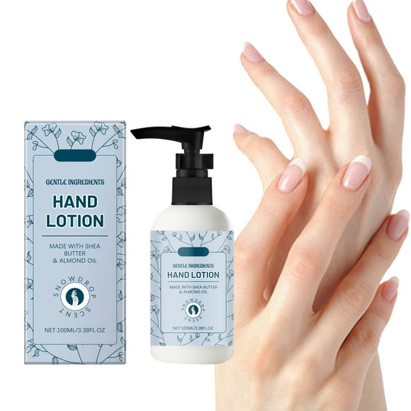 Prime Deals! Gspmoly Hand Cream for Dry Skin, Hand Lotion Gentle Ingredients Made with Shea and Almonds Oil 100MlHand Lotion for Cracked Hands