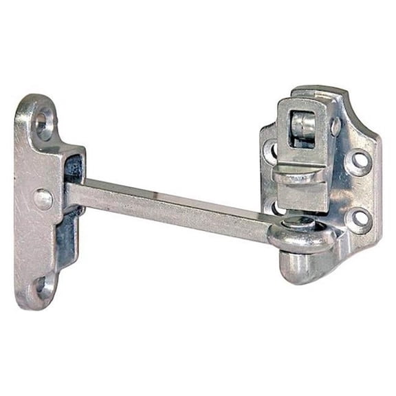 Buyers Products  4 in. Aluminum Hold Back Door Hook & Keeper, Zinc Plated