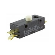 Cherry E13-00E Switch, General Purpose, Single Pole, Button Actuator, 15A @ 125/250 VAC by CHERRY