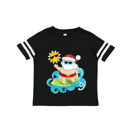 

Inktastic Surfing Santa Gift Toddler Boy or Toddler Girl T-Shirt