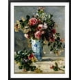 thumbnail image 2 of Roses and Jasmine in a Delft Vase, 1880-1881, Botanical Framed Art Print Wall Art by Pierre-Auguste Renoir Sold by Art.Com, 2 of 6