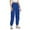 Blue, variant on Patlollav Sweatpants for Women Work Pants Casual Elasticity Solid Color Cargo Trousers Pocket Sports Pants