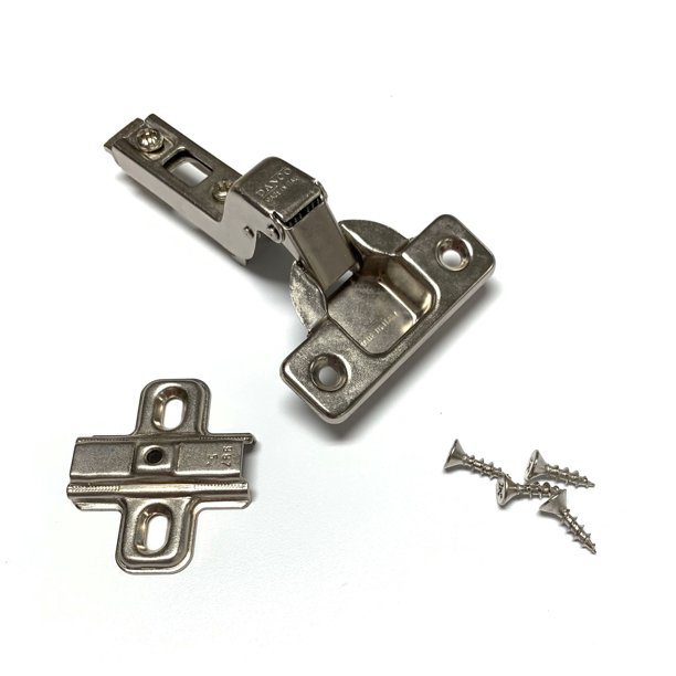 Danco Cabinet Hinge 10 Pack 110 Self Closing Clip On For Inset Doors Nickel Plated Steel Walmart Com Walmart Com