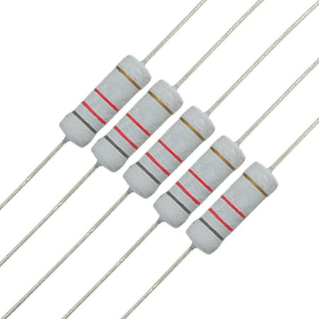 Unique Bargains 10 Pcs 3W 500V 8.2K Ohm Axial Metal Oxide Film Resistors
