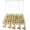 Gold 22mm, variant on 50 Pcs Metal Bulldog Clips, Gold Bull Binder,Mini Metal Paper Clips 0.87 in Hinge Clips Small for Tags Bags, Food Bags,Pictures Photos,Art Work,Office and Home Kitchen,Price Tag (Silver 22mm)