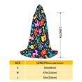 thumbnail image 2 of Honeii Colorful Air Balloons1 Print Poncho Cape, Cloak Coat, Snuggly Hooded Wearable Blanket, Hooded Cape For Teenagers,Halloween Costumes-Small, 2 of 7