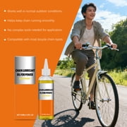 Weloille Bicycle Chain Lubricant 1 Pc, 3.38 Oz Anti-Rust Chain Oil, Productive Decontamination & Wear Reduction, Lubricating Liquid for Mountain & Road Bikes, Daily Riding Maintenance Essential