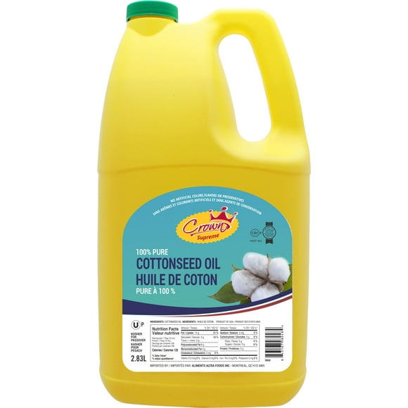 Crown Supreme L - Huile de coton graine KFP 2.83L