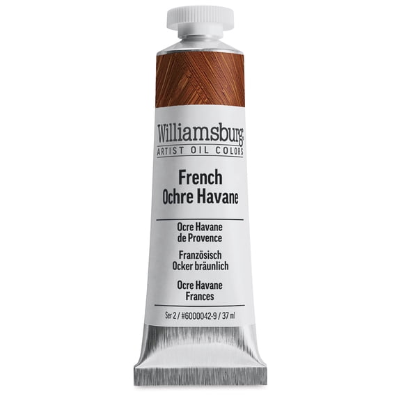 Williamsburg Artist Oil Color, 37ml Tube, French Ochre Havane