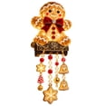 thumbnail image 2 of Winter Glow Gingerbread Man Icicle Light Decor Christmas Decor, LED Gingerbread Man Design Christmas Outdoor Decorations, Waterproof Hanging Christmas Lights for Porch, Yard, 2 of 7