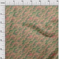 thumbnail image 3 of oneOone Tissu Polyester Spandex Vert Abstrait Matériel de Robe Tissu Imprimé Tissu au Mètre 56 Pouces de Large, 3 of 5