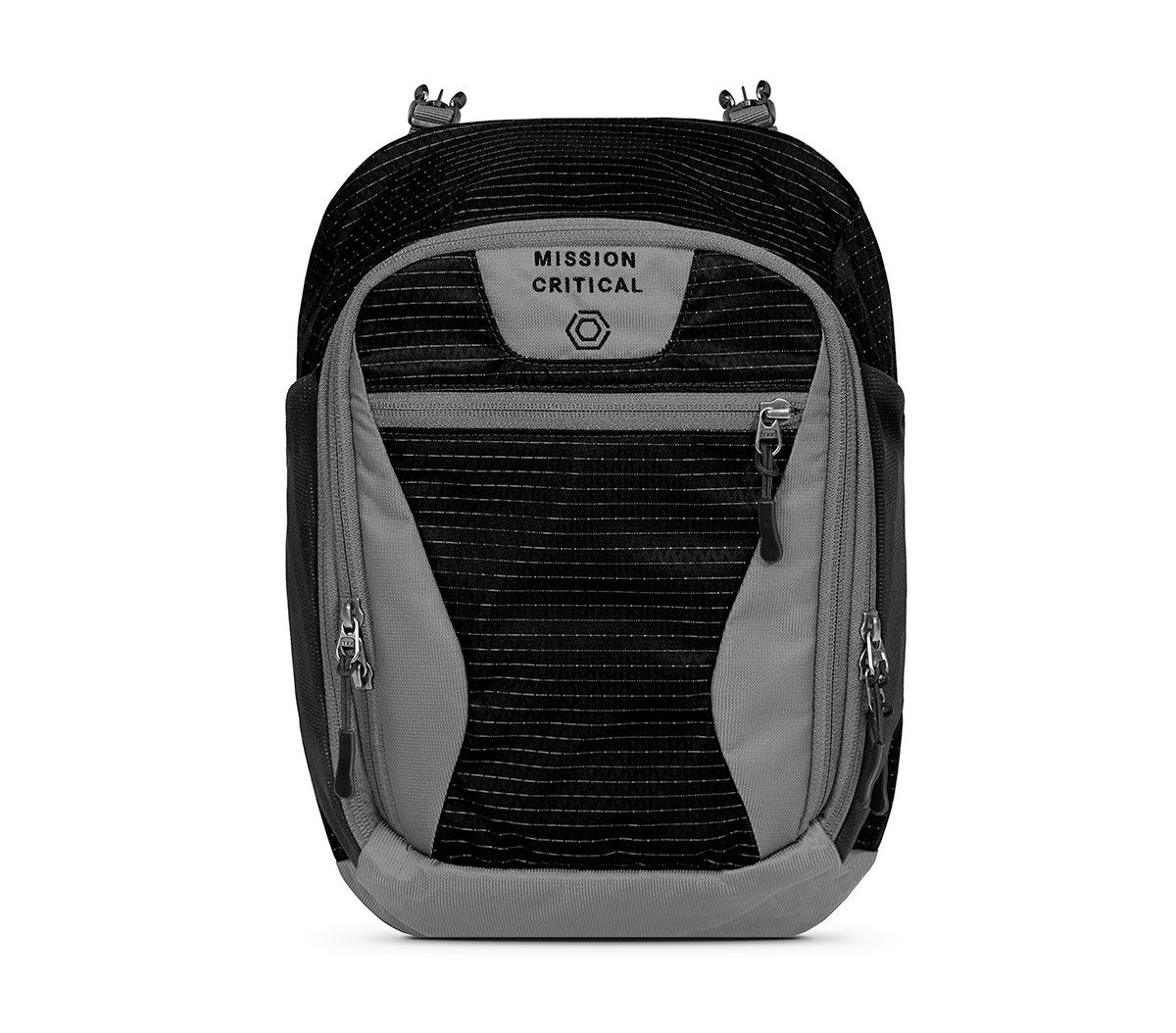 Mission Critical Adventure Patches - Orange - Camping Daypack Travel Hiking Tactical Backpacking Rubber