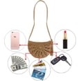 thumbnail image 5 of LinYooLi Women Straw Crossbody Bag Weave Shoulder Bag Tassels Summer Beach Purse, 5 of 7